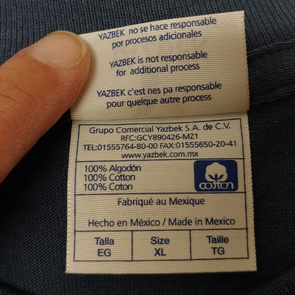 Pretty Blue 100% Cotton Cancun T-Shirt!!! - Picture 7 of 8